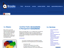 Tablet Screenshot of brooksandassociatesllc.com